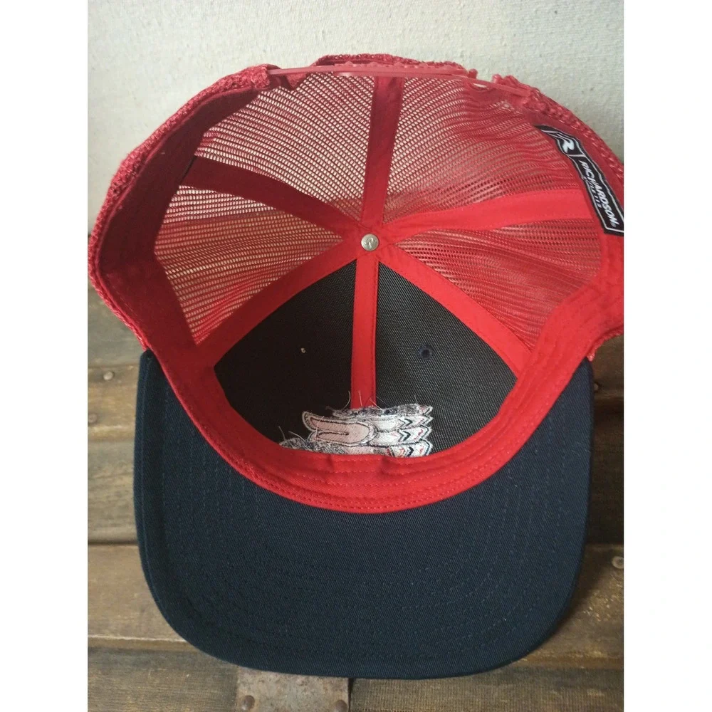 Spokane Chiefs Hockey Team Trucker Hat Snapback‎ Baseball Cap Red Black